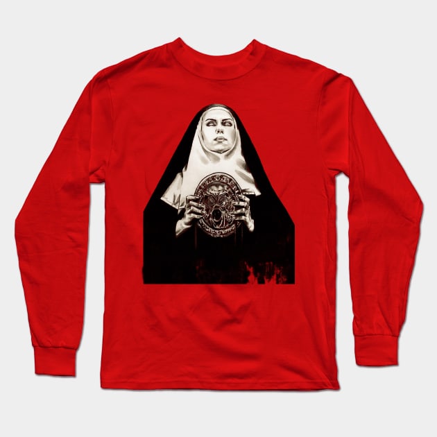 Baino - Dark Waters Long Sleeve T-Shirt by Ebonrook Designs